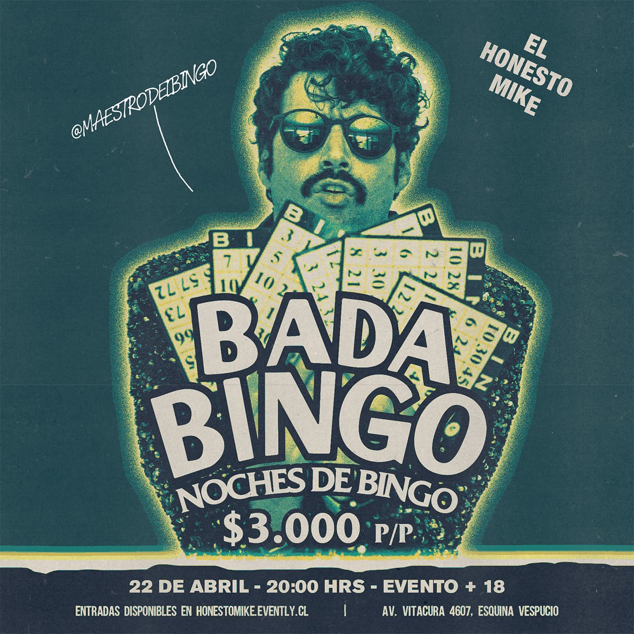 Bada Bingo: Bingo Night en El Honesto Mike image}
