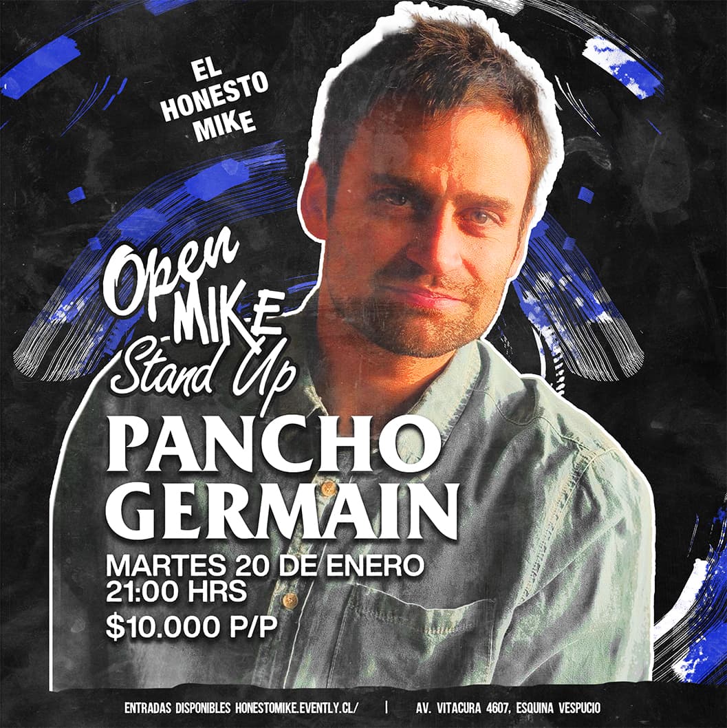 Open Mike: Pancho Germain en El Honesto Mike Vitacura by VUSE image}