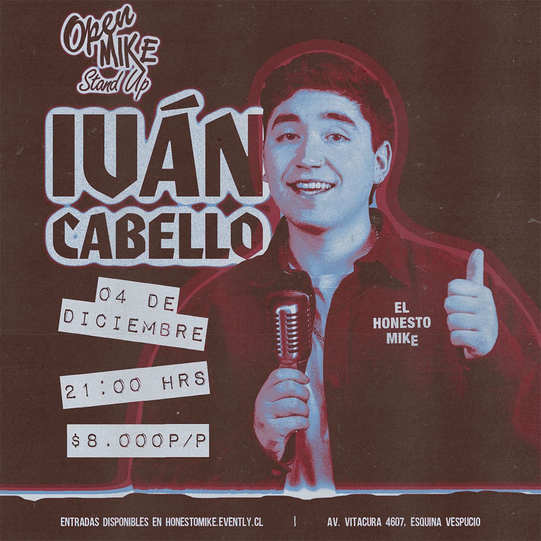 Open Mike: Iván Cabello en El Honesto Mike Vitacura  image}