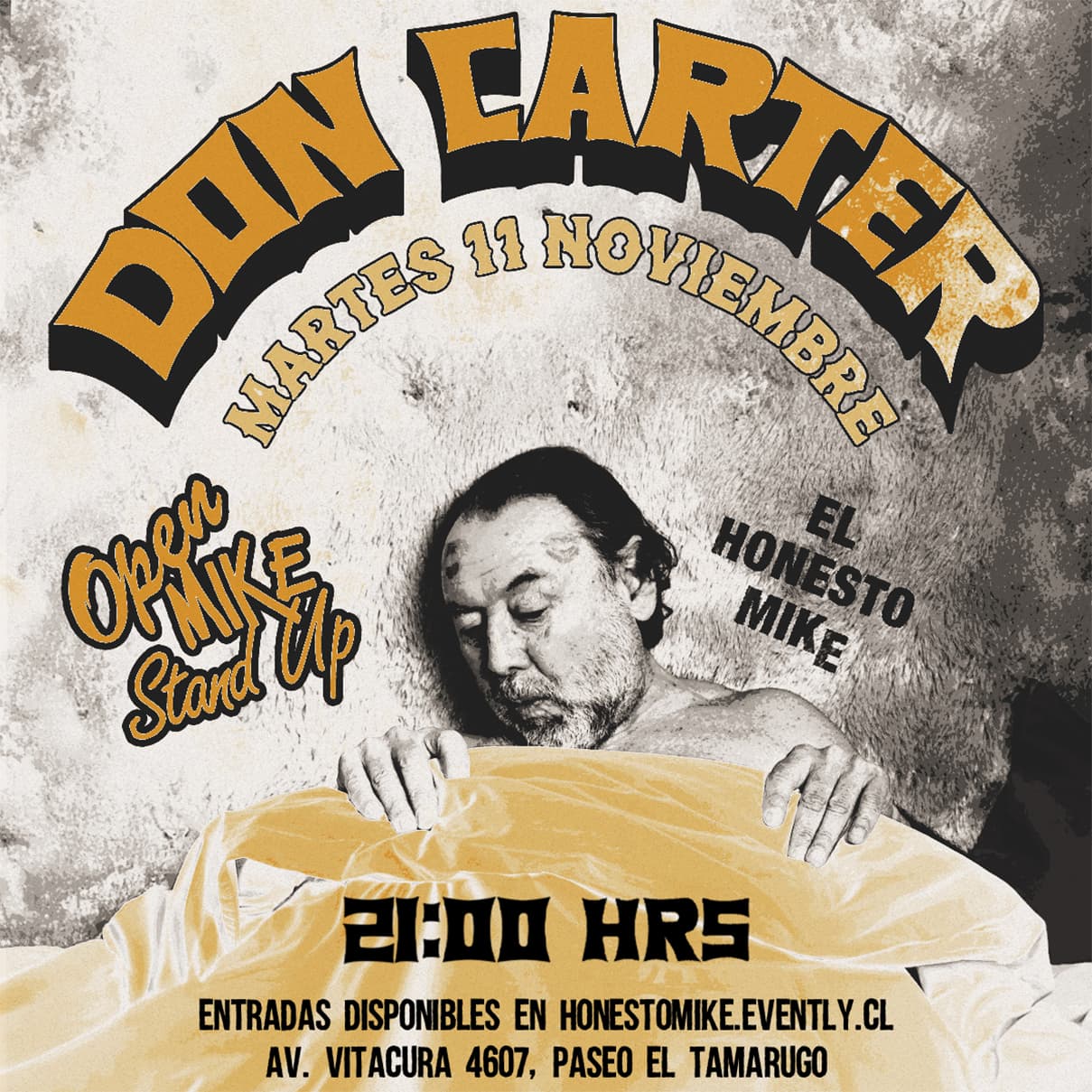 Open Mike: Don Carter en El Honesto Mike Vitacura  image}