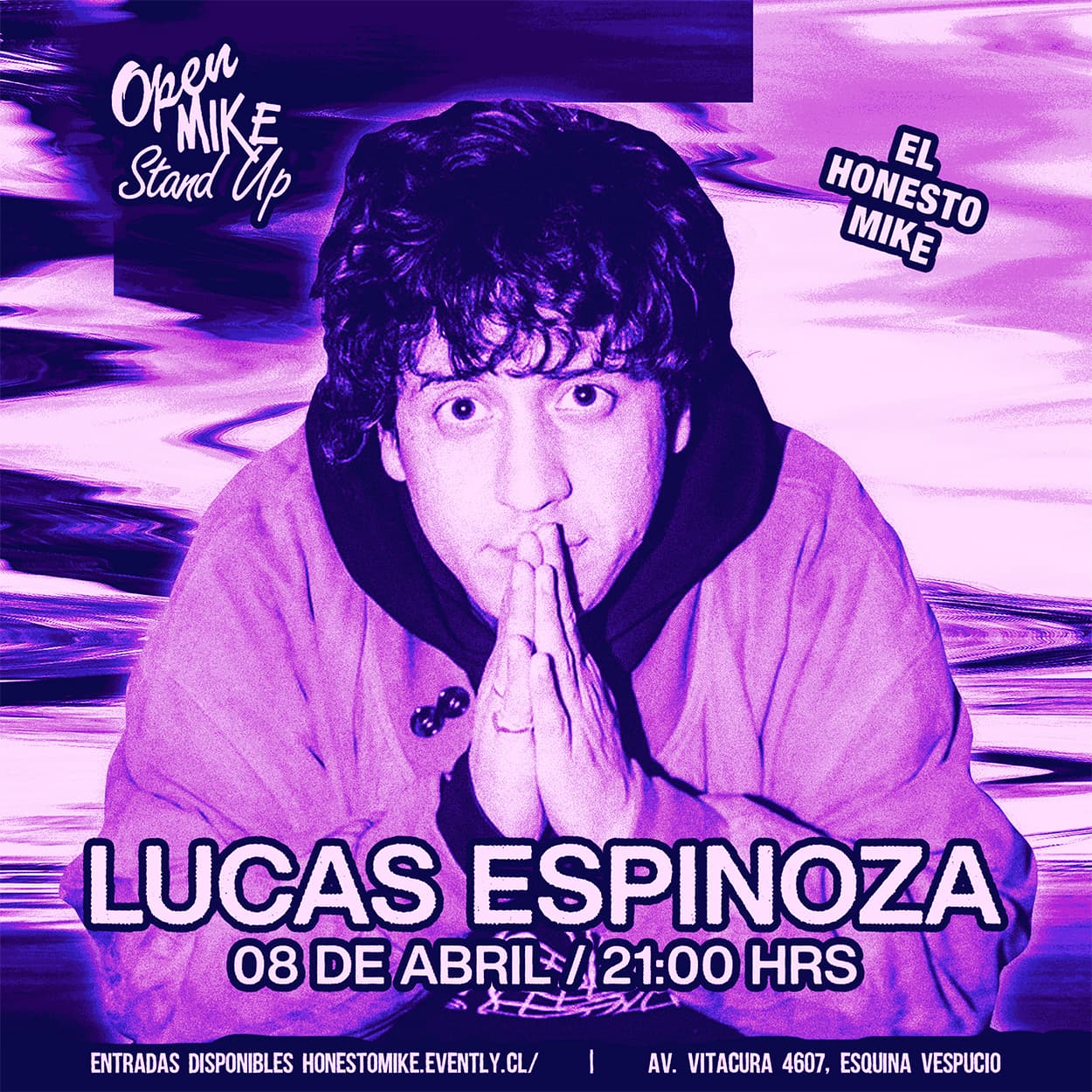 Open Mike: Lucas Espinoza en El Honesto Mike  image}